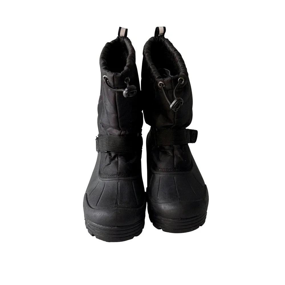 Northside Frosty Kids Black Winter Snow Boots Waterproof Insulated‎ Sz 5M